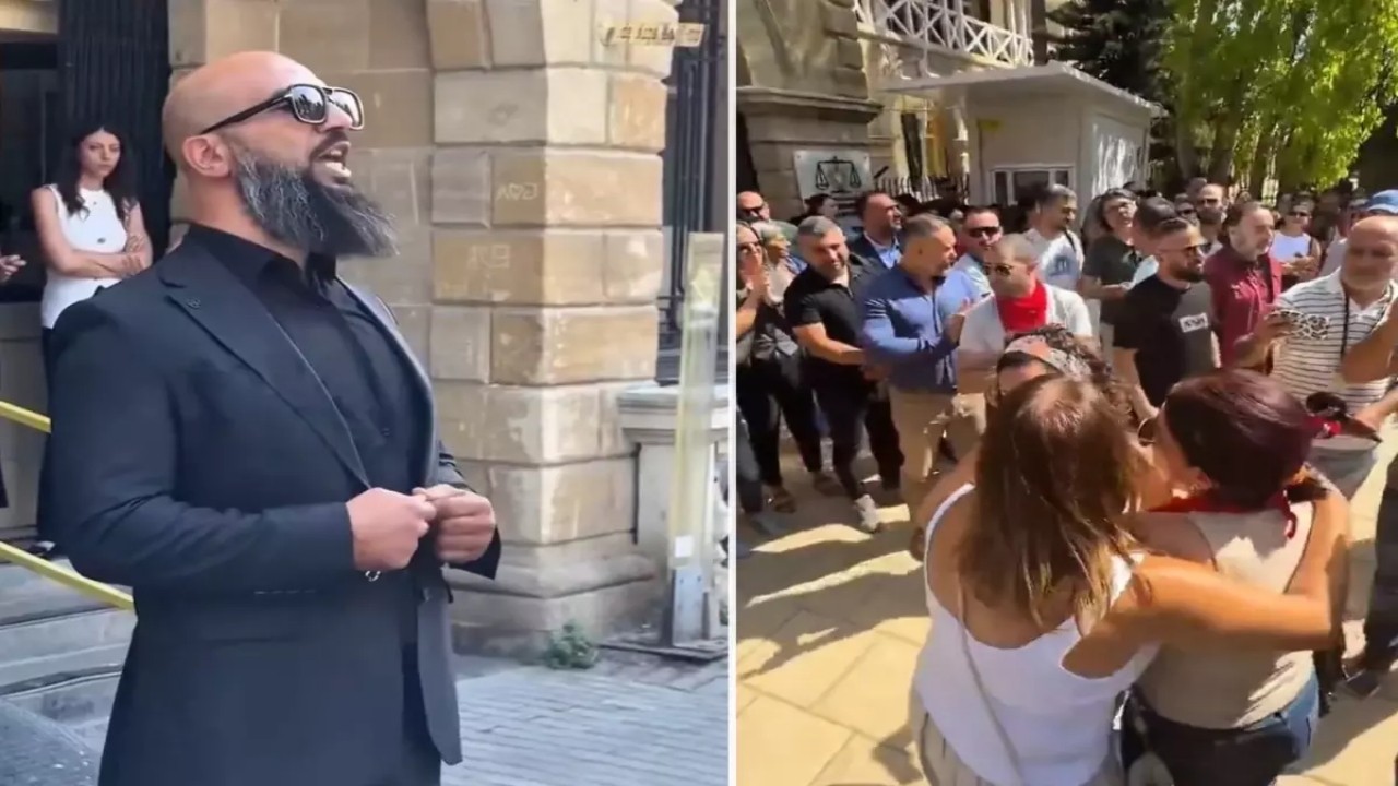 KKTC’de başörtüsü yasağını kutlayan alçakların karşısına geçip haykırdı: Kıbrıslı Müslüman yiğidin sözleri olay oldu