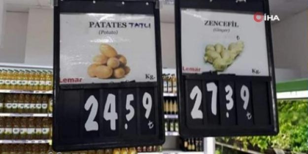 KKTC'de patates fiyatı şaşırttı! 