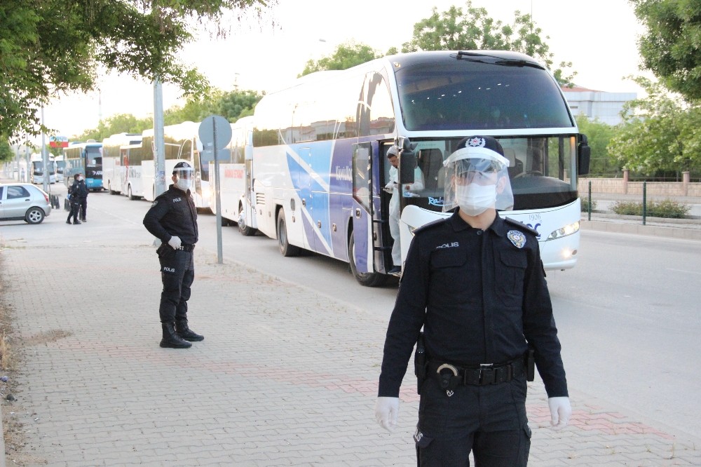 KKTC’den gelen 288 kişi, Karaman’da karantinaya alındı 