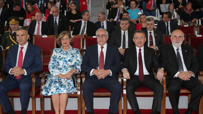 KKTC'nin 36. kuruluş yıl dönümü törenle kutlanıyor