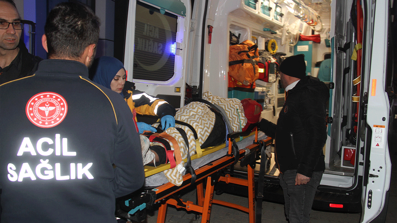 Klima montajında korkunç anlar! 15 yaşındaki çocuk yüksekten düştü