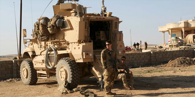 Koalisyon, füzeyle vurulan bölgeden çekildi