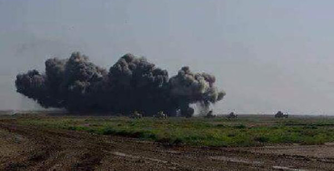 Koalisyon güçleri DAEŞ'i Musul çevresinde vuruyor!