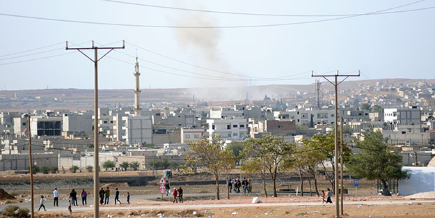 Kobani üç yönden kuşatıldı