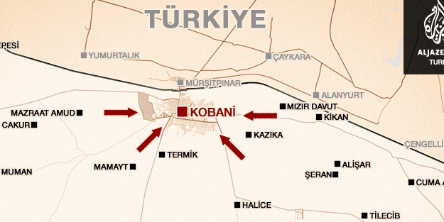 Kobani'de IŞİD atağa geçti