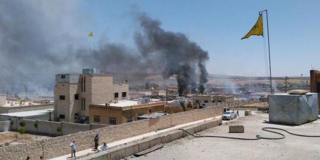 Kobani'de patlama