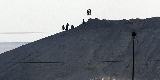 Kobani'de şehir savaşı