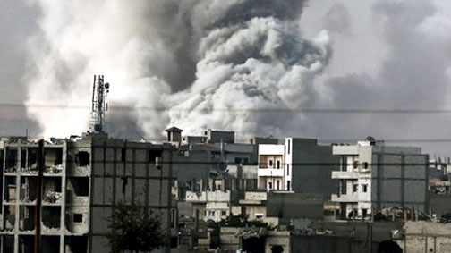 Kobani’ye en büyük saldırı