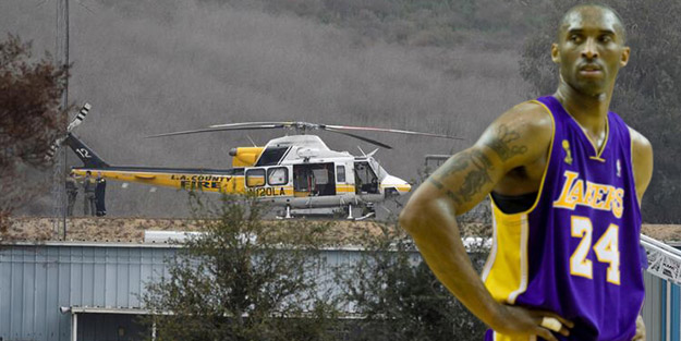 Kobe Bryant'ın hayatını kaybettiği kazadan ilk görüntüler