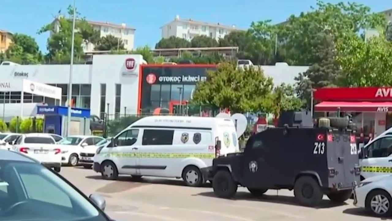 Koç Holding bünyesindeki Otokoç Genel Müdürlüğü'ne silahlı saldırı! Maskeli saldırgan ateş açtı