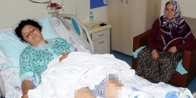 Koca dayağından balkondan atlayarak kaçtı