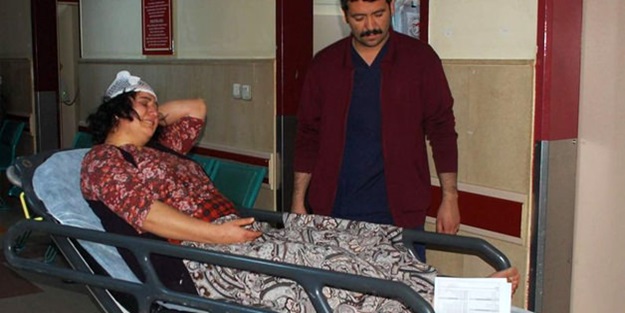 Koca dayağından kaçtı bir de babası dövdü