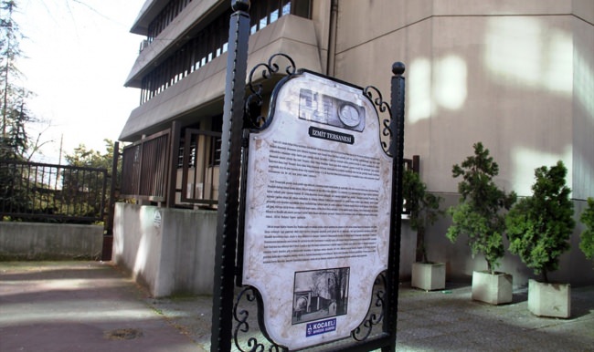 Kocaeli Büyükşehir Belediyesinden tarihi bilgilendirme tabelası