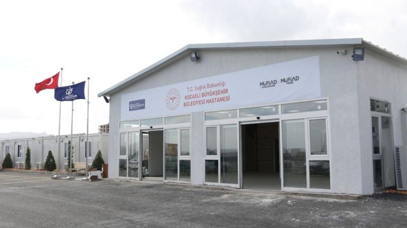 Kocaeli Büyükşehir’in Hastanesi Hatay’da