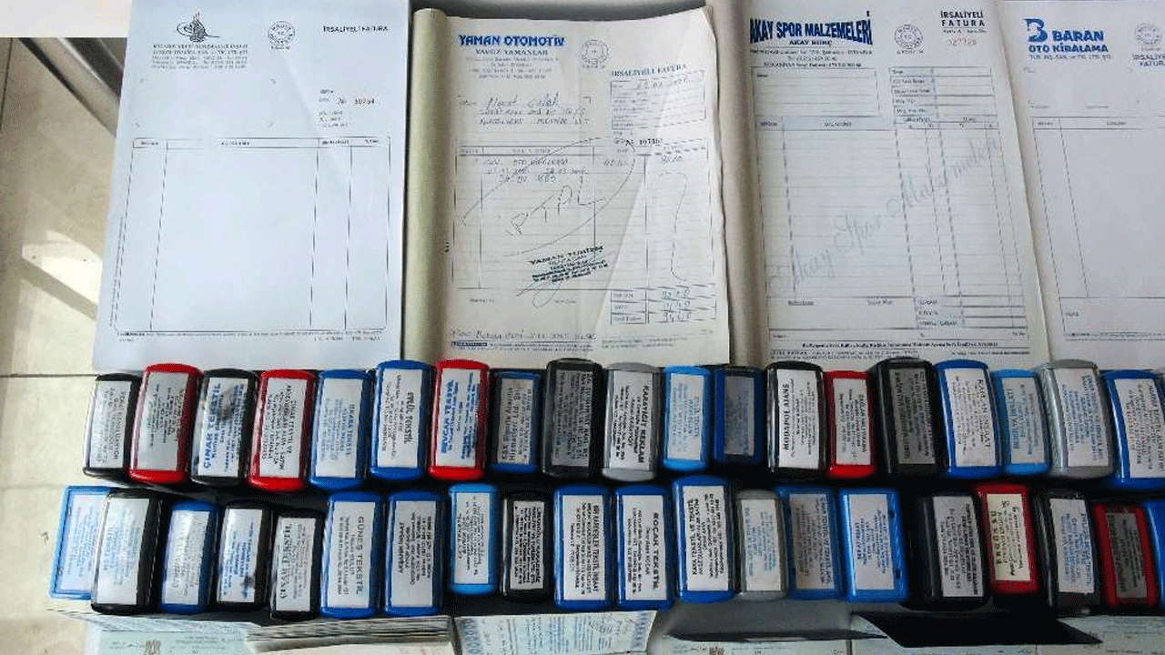 Kocaeli merkezli dev sahte fatura operasyonu!