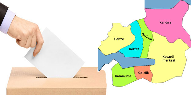 Kocaeli seçim sonuçları 24 Haziran cumhurbaşkanı ve milletvekili seçim sonuçları