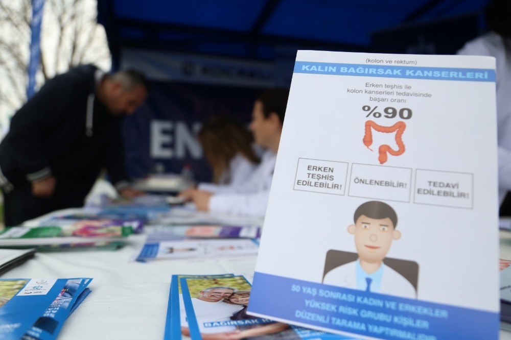 Kocaeli’de 450 kişiye kanser taraması yapıldı 