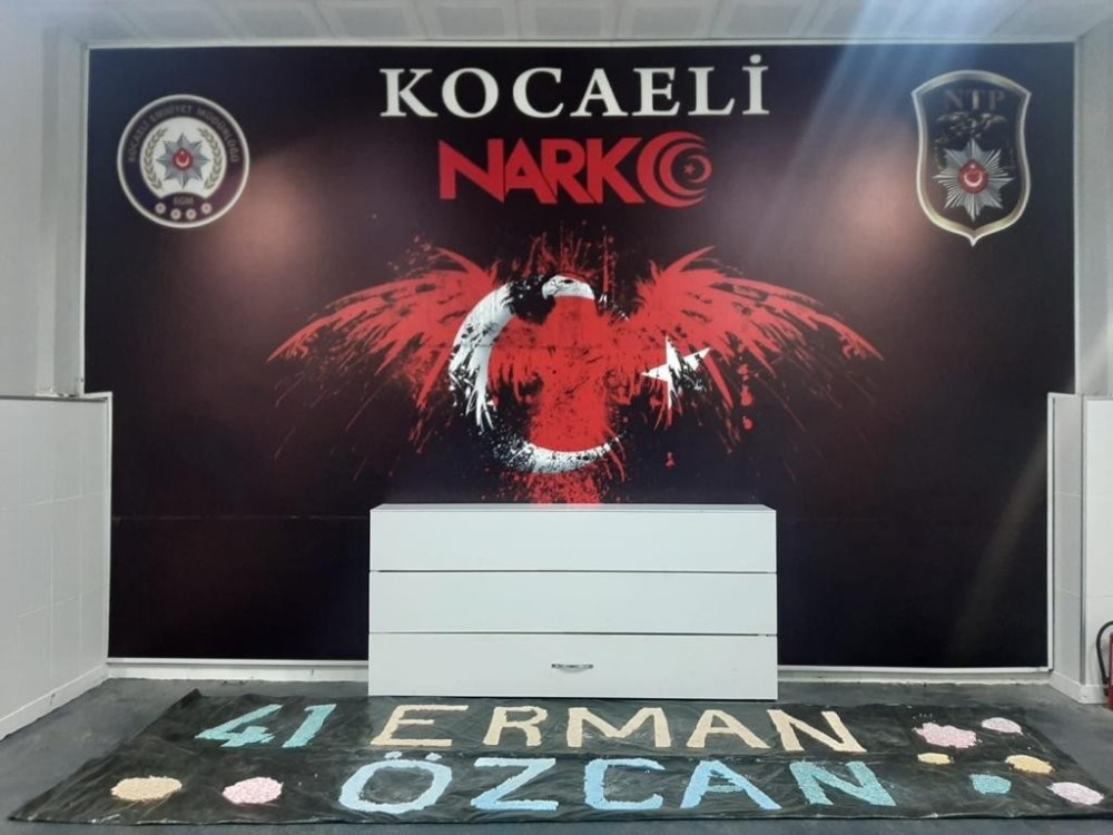 Kocaeli’de 57 bin adet extacy hap ele geçirildi 