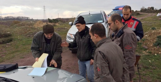 Kocaeli'de 96 avcıya 305 bin TL ceza kesildi