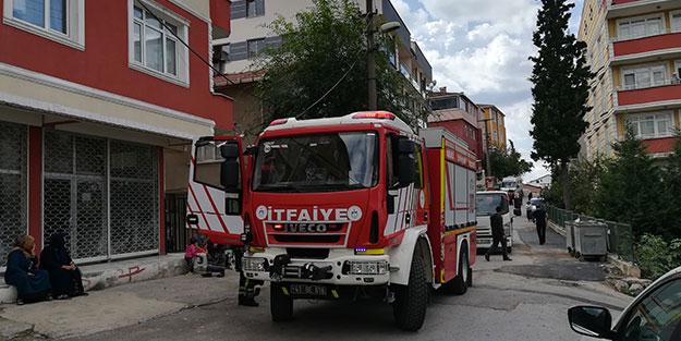 Kocaeli'de çıkan yangın paniğe yol açtı