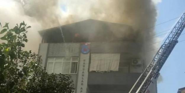 Kocaeli'de korkutan yangın