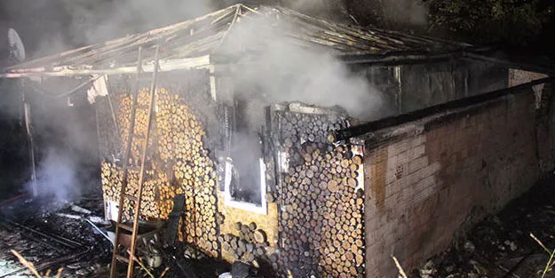 Kocaeli'de korkutan yangın