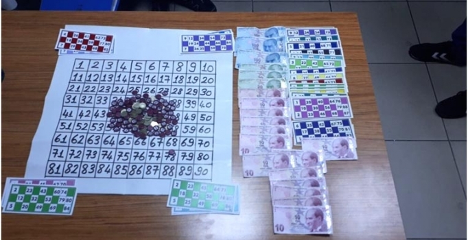 Kocaeli'de kumar operasyonu toplamda 15 bin 281 TL ceza kesildi