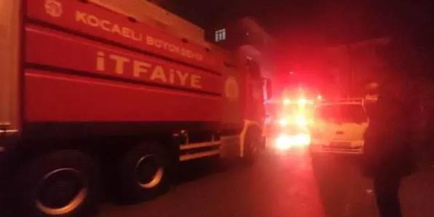 Kocaeli'de yangın paniği