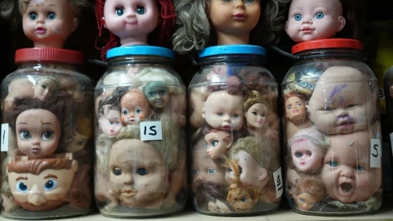 Kocaeli'de yarım asırda oluşturulan koleksiyon tüyler ürpertiyor