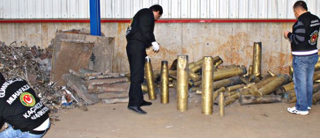 Kocaeli’de 20.5 ton top mermisi ele geçirildi