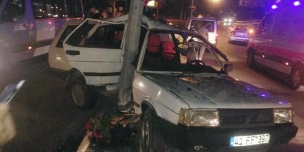 Kocaeli'nde feci kaza!