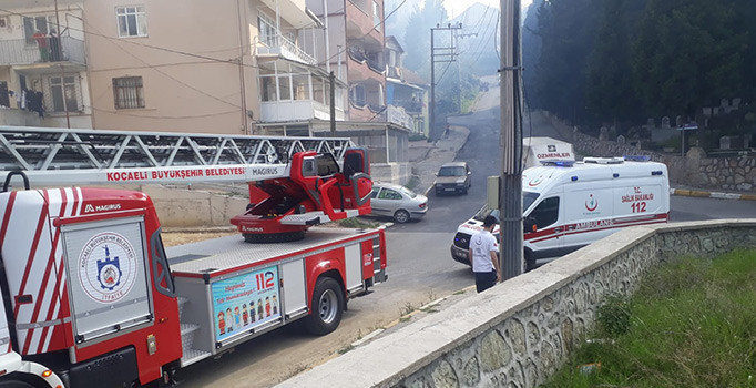 Kocaeli’nde FETÖ’den kapanan yurtta çıkan yangın korkuttu