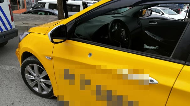 Kocaeli’nin Gebze ilçesinde taksi durağına silahlı saldırı