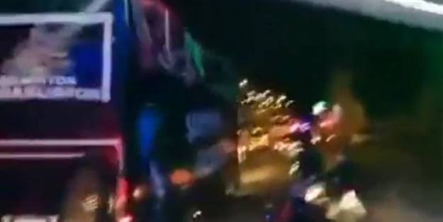 Kocaelisporlu oyuncu otobüsten düştü