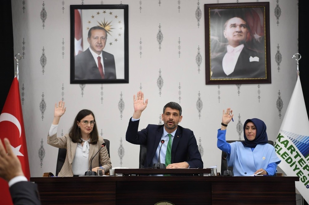 Kocaman başkanlığında ilk meclis toplantısı yapıldı 