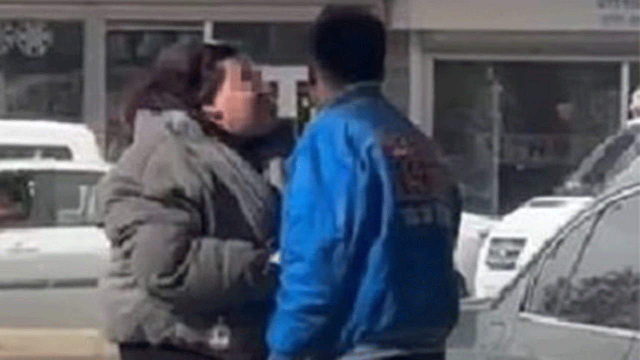 Kocasına sinirlenen kadın sanayiyi savaş alanına çevirdi!