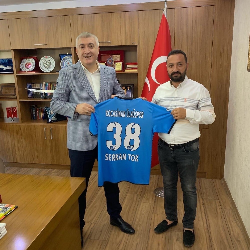 Kocasinan Ülküspor, Serkan Tok’u ziyaret etti 