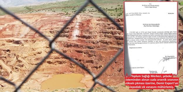 Koç’un arıttığı suda bile ‘arsenik’ çıktı