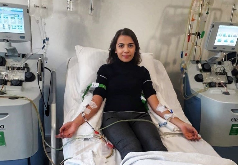 Kök hücre bağışıyla bir hayat kurtardı 