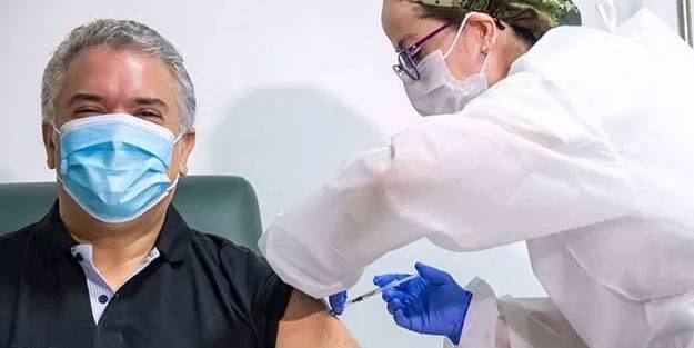 Kolombiya Devlet Başkanı Duque Biden ile görüştü