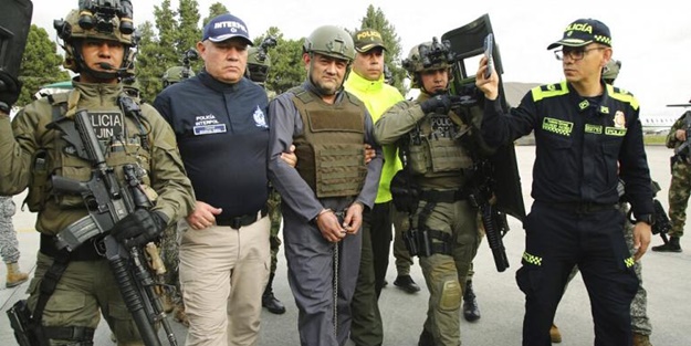 Kolombiya, uyuşturucu kaçakçısını ABD'ye iade etti