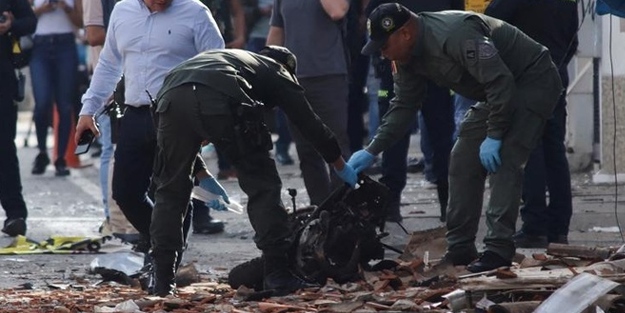 Kolombiya'da bombalı saldırı!