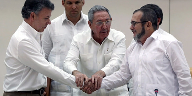 Kolombiya'da çözüm süreci barışla sonuçlandı