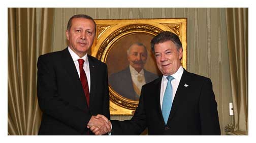 Kolombiya’da Erdoğan rüzgârı