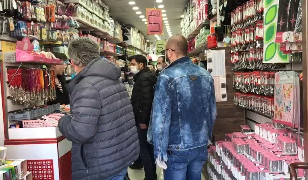 Kolonya satışı yapan iş yerlerine denetim 