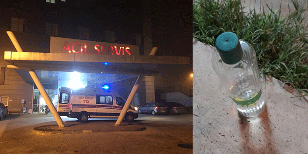 Kolonyayı bakın ne yaptı! Apar topar hastaneye kaldırıldı