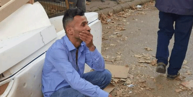 Koltuk imalathanesi alev alev yandı, ustası gözyaşlarıyla izledi