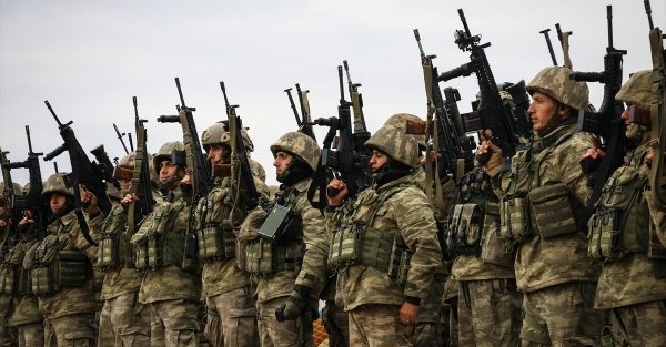 Komandolar Afrin öncesi ant içti