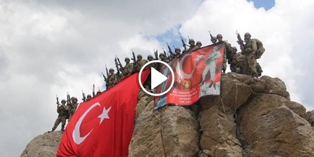 Komandolardan nefes kesen görüntüler