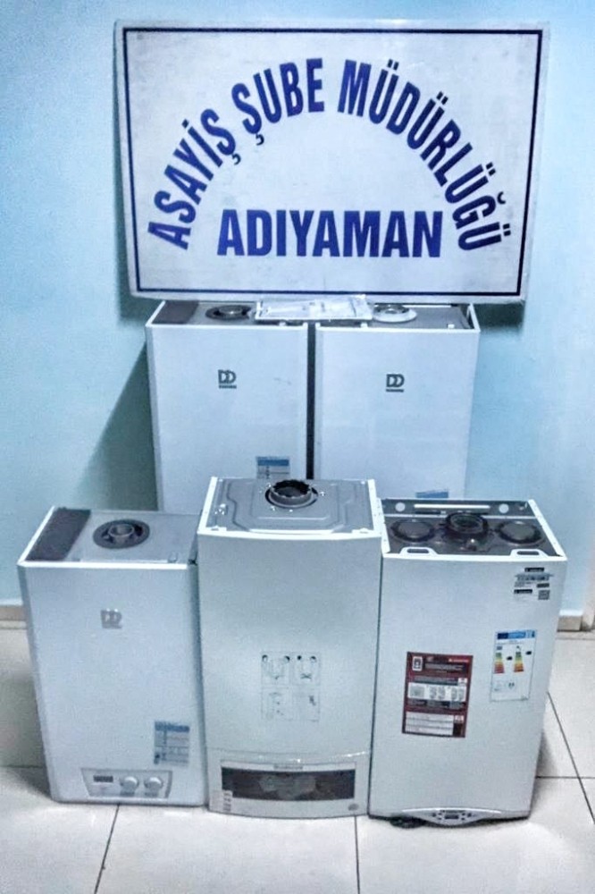 Kombi hırsızları tutuklandı 